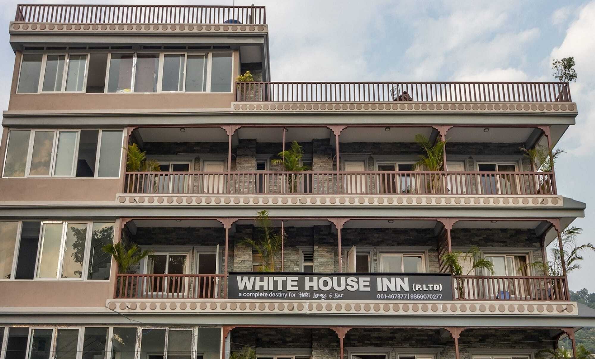 Oyo 254 White House In Hotell Pokhara Eksteriør bilde